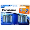 Image de Panasonic Lot de 6 Piles avec 2 Gratuites