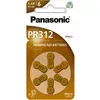 Image de Panasonic 1766 Piles auditives Zinc-Air PR312