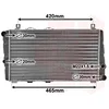 Image de VAN WEZEL Radiateur du moteur Module de Refroidisement Largeur de filet 285mm Longueur de filet 488mm Profondeur de filet 33mm pour SKODA FELICIA I (6U1) 76002002