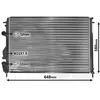 Image de VAN WEZEL Radiateur, refroidissement du moteur 43002241 Compatible avec: RENAULT MEGANE I, MEGANE I Cabriolet, MEGANE I Classic, MEGANE I Coach, MEGANE I Grandtour, MEGANE Scénic
