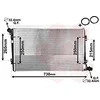 Image de Van WEZEL Radiateur, Refroidissement du Moteur 58002255 Compatible avec: Audi A3, A3 Cabriolet, A3 Sportback, Seat Altea XL, Skoda Octavia II, Octavia II Combi, Superb II, Superb II Kombi
