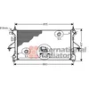 Image de Van Wezel 40002308 Radiateur