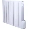 Image de Radiateur électrique à inertie fluide - 1200W - WARM TECH - 230V - Jusquà 50m3 - Blanc