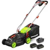 Image de Tondeuse Rechargeable 40V (2x20V) 34 cm avec 2 Batteries 2Ah et Chargeur - Constructor