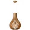 Image de LUCIDE BODO - Suspension - Ø 38 cm - 1xE27 - Bois clair