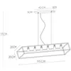 Image de Lucide Suspension Fabian abat-jour métal, à 6 lampes