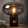Image de Lucide Lampe à poser Charlize gris fumée