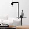 Image de Lucide Lampe sur pied Lesley, noir, hauteur 130 cm, métal