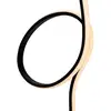 Image de Lucide Lampe sur pied LED Flamingo, noir, RVB, acier, hauteur 127 cm