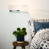 Image de Lucide Applique blanche Sebo en métal avec tablette