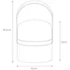 Image de Lucide Lampe décorative LED Little Joe, orange