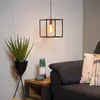 Image de Lucide Suspension Arthur, à une lampe, noire