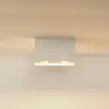 Image de Lucide Spot pour plafond Bodi, angulaire, blanc, GU10, à 2 lampes, aluminium