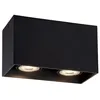 Image de LUCIDE BODI - Spot plafond - 2xGU10 (MR16) - Noir