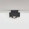 Image de Lucide Spot pour plafond Xirax, à 1 lampe, noir