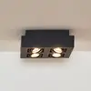 Image de Lucide Spot pour plafond Xirax, à 4 lampes, noir