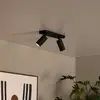 Image de Lucide Spot pour plafond Clubs à 2 lampes, noir