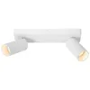 Image de LUCIDE CLUBS - Spot plafond - 2xGU10 (MR16) - Blanc