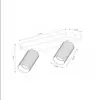 Image de Lucide Spot pour plafond Clubs, à 2 lampes, blanc