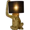 Image de LUCIDE EXTRAVAGANZA CHIMP - Lampe de table - Ø 30 cm - 1xE14 - Noir