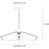 Image de Lucide Suspension Yunkai en papier, à 1 lampe, Ø 50cm