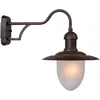Image de LUCIDE ARUBA - Applique murale Intérieur/Extérieur - Ø 25 cm - 1xE27 - IP44 - Rouille