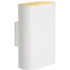 Image de LUCIDE OVALIS - Applique murale - 2xE14 - Blanc