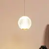 Image de Lucide Suspension LED Cintra, Ø 14 cm, transparent/doré, acrylique