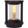 Image de LUCIDE CADIX - Borne extérieur - Ø 16 cm - 1xE27 - IP65 - Noir