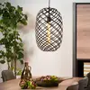 Image de Lucide Suspension Wolfram Ø 32 cm, noire