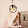 Image de Lucide Suspension Danza, à 1 lampe, Ø 25 cm, noire