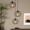 Image de Lucide Suspension Danza, à 3 lampes, ronde, noire