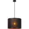 Image de LUCIDE TAGALOG - Suspension - Ø 40 cm - 1xE27 - Noir