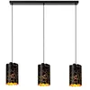 Image de LUCIDE ALMELO - Suspension - 3xE27 - Noir