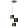 Image de LUCIDE ALMELO - Suspension - 3xE27 - Noir