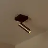 Image de Lucide Spot pour plafond Grado, longueur 10 cm, gris, métal