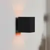 Image de Lucide Applique murale Xera, noir, 10 cm, up/downlight, aluminium