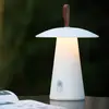 Image de Lucide Lampe de table LED rechargeable La Donna, blanc, aluminium, intensité