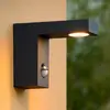 Image de Lucide Applique d’extérieur LED Texas avec détecteur