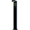 Image de Lucide TEXAS-IR - Borne extérieur Extérieur - LED - 1x6W 3000K - IP54 - Anthracite