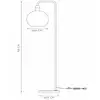 Image de Lucide Lampe sur pied Julius avec pied en marbre, noir/or