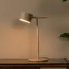 Image de Lucide lampe à poser LED Gian, taupe, hauteur 40 cm, métal