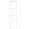 Image de Lucide Lampe sur pied Menno, noir, coton, 162,3 cm, E27