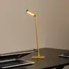 Image de Lucide Lampe de table LED Lavale, jaune ocre, intensité variable, hauteur 42 cm