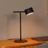 Image de Lucide lampe à poser LED Gian, noire, hauteur 40 cm, métal