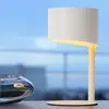 Image de Lucide Lampe à poser Knulle en métal, blanche