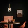 Image de Lucide Suspension Joanet, verre fumé, à 1 lampe