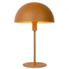 Image de LUCIDE SIEMON - Lampe de table - Ø 25 cm - 1xE14 - Jaune Ocre