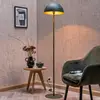 Image de Lucide Lampe sur pied Siemon en acier, Ø 35 cm verte