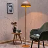 Image de Lucide Lampe sur pied Siemon en acier, Ø 35 cm jaune ocre
